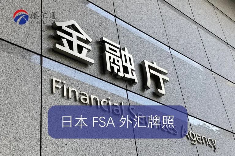 일본 FSA 외환 라이센스