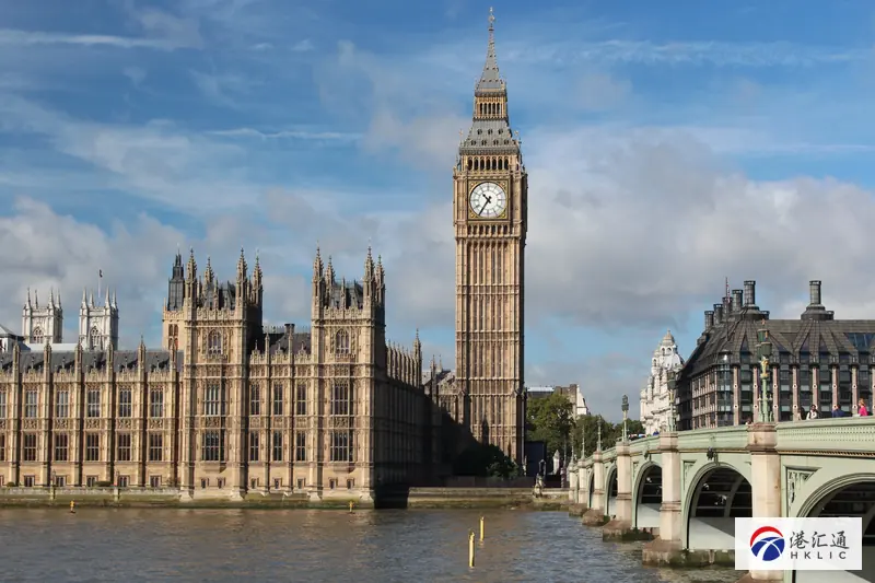 英国伦敦国会大厦与大本钟